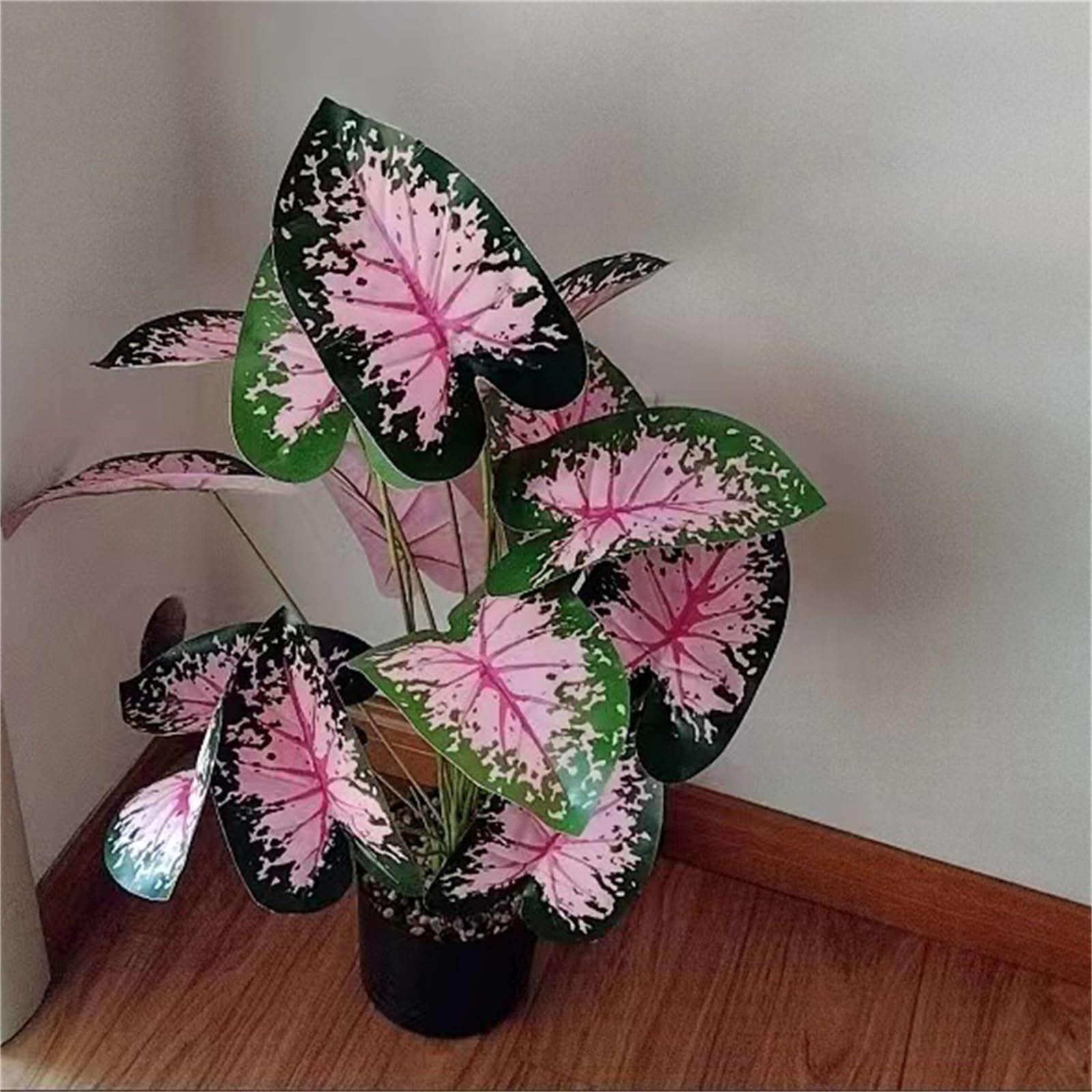 Amazon｜屋内の人工植物、ほぼ自然な高さ32インチのフェイクプラント 
