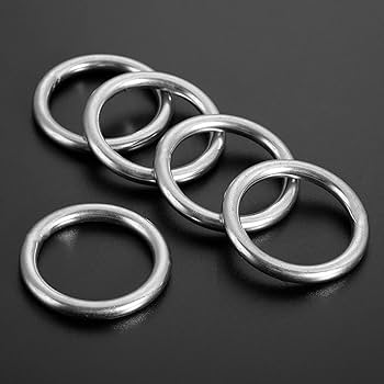 Amazon.co.jp: 5個入り ステンレス鋼 Oリング 溶接 ステンレス