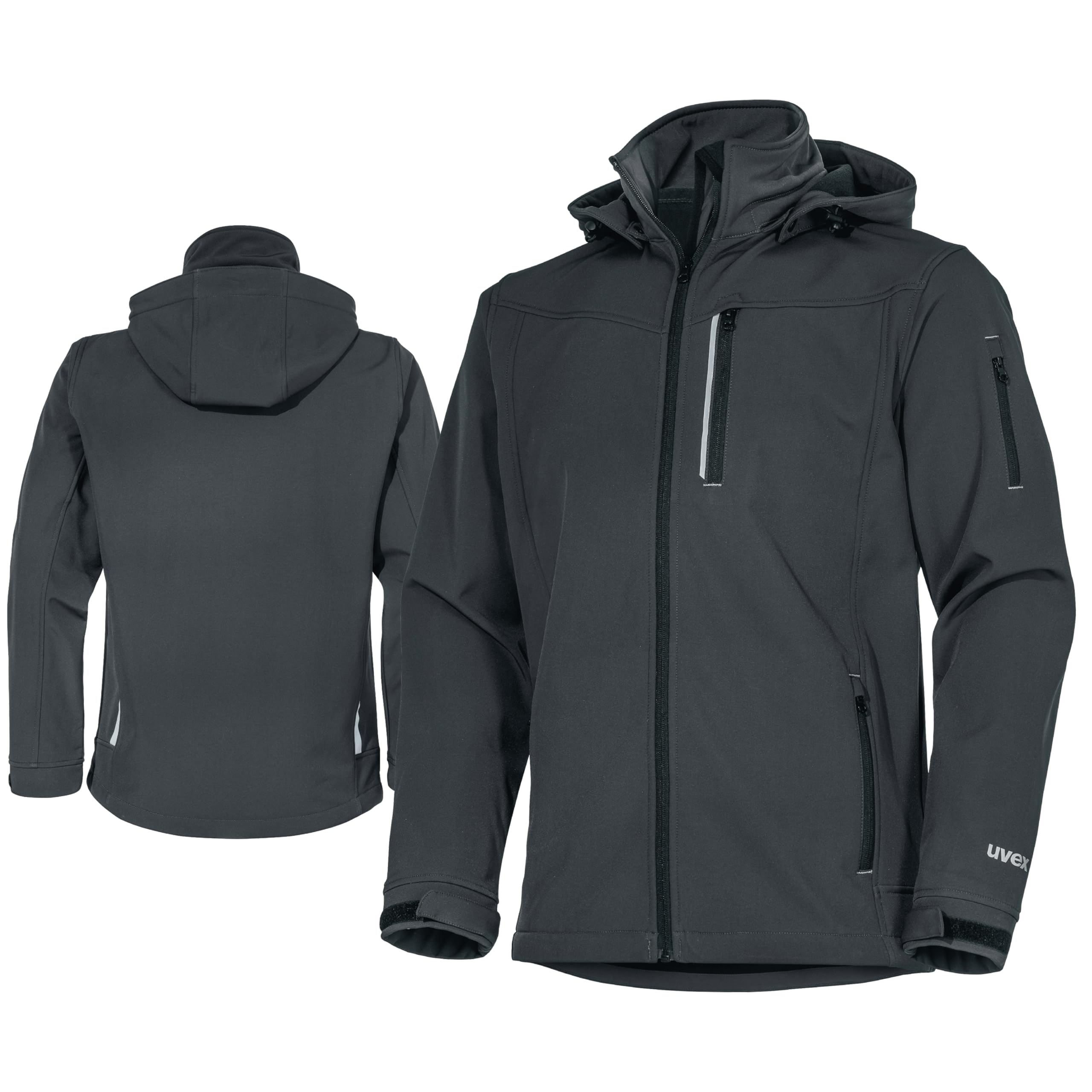 Uvex tune-up Softshell-Arbeitsjacke - für Herren - Outdoorjacke