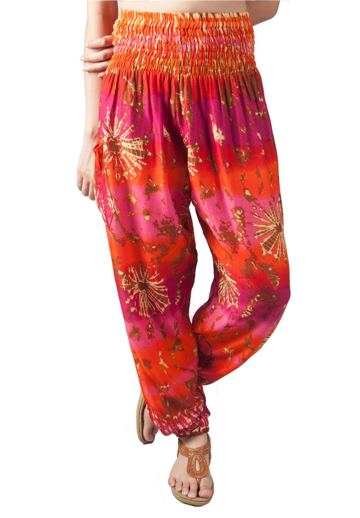 Lofbaz Harem Pants for Women Yoga Boho Hippie Clothing Womens Palazzo Bohemian Pajama Trousers Beach Indian Gypsy Genie Clothes — view 57