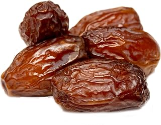 Harveast Organic Medjool Dates California Grown - Jumbo Pesticide-Free, No Sugar Added, Caramel Sweet Snack, Resealable 2lb Bag