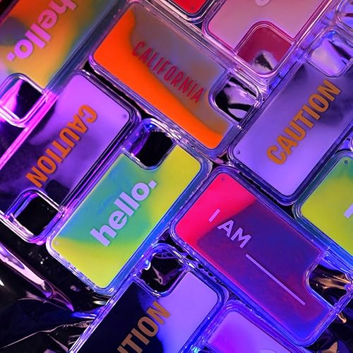 Miniatura 2 de elago Funda de arena compatible con iPhone 11 Pro Max, efecto cascada, arena neón líquida, protección de cámaracaída, totalmente cubierta, probado