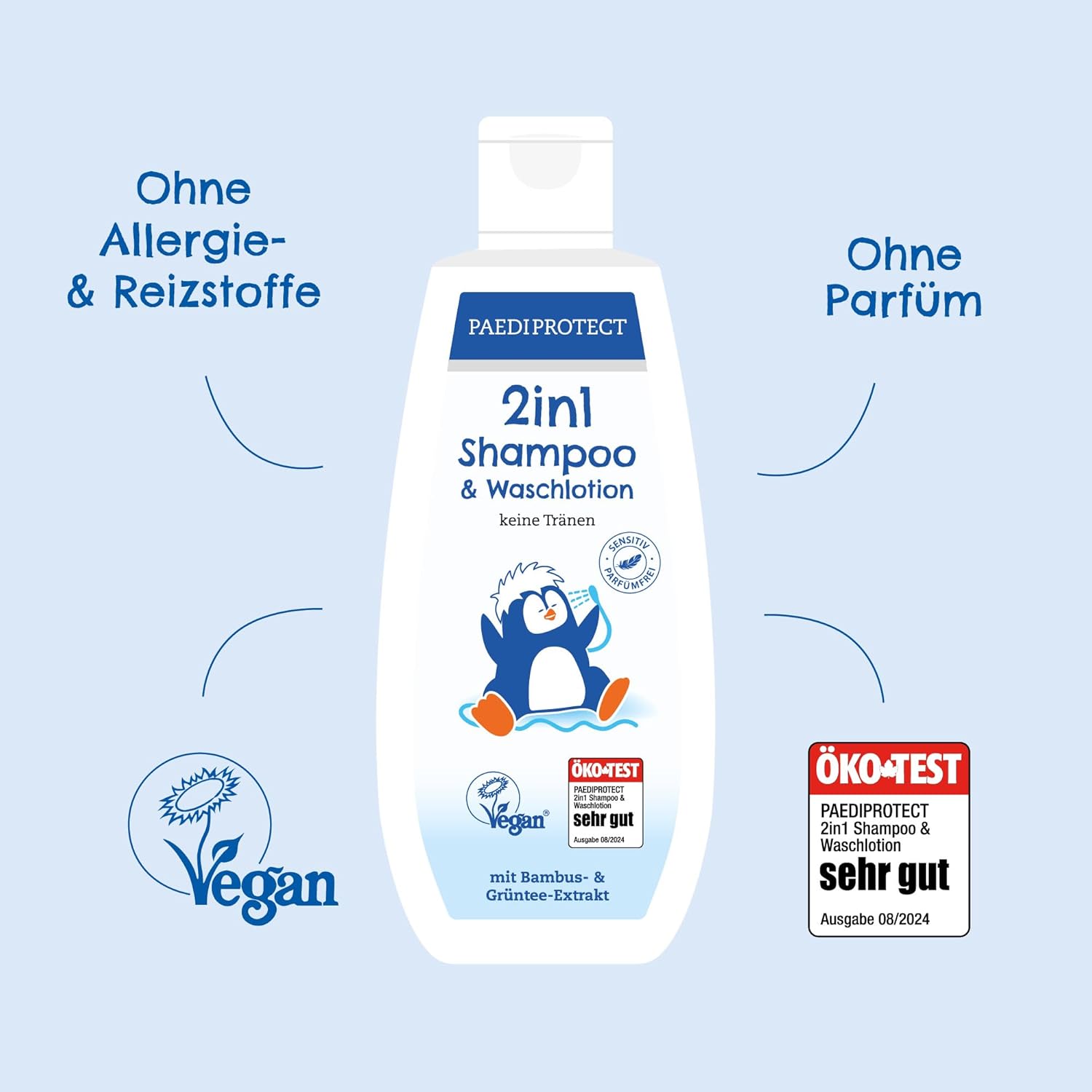 PAEDIPROTECT 2in1 Shampoo & Waschlotion