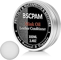 Vista 28 de Bálsamo recolorante de cuero marrón medio, restaurador de color de cuero de 12 oz para sofás, kit de reparación de cuero para muebles, tinte