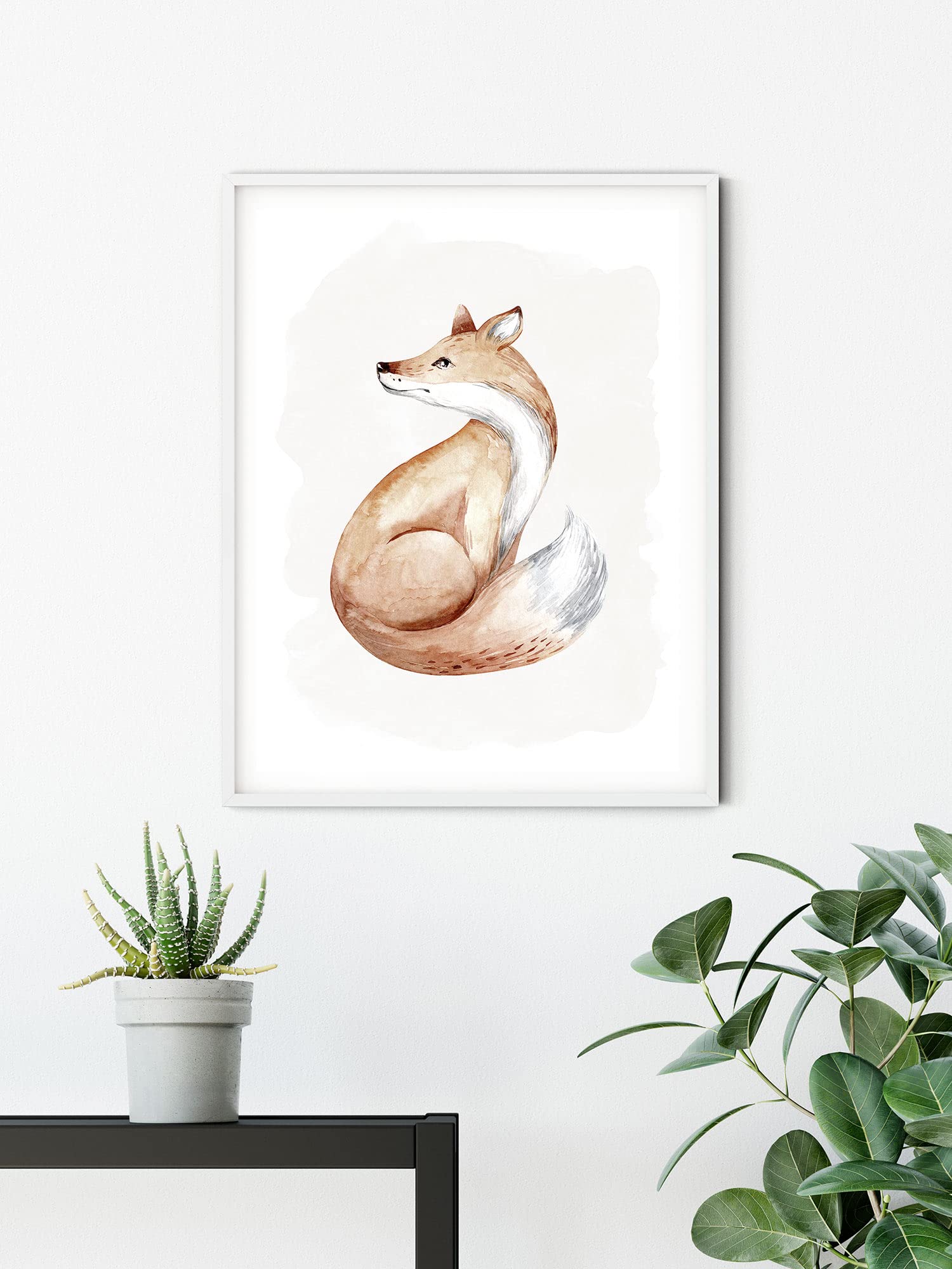 Komar Wandbild – Curious Fox, 50 x 70 cm (ohne Rahmen)