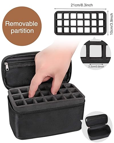 Miniatura 2 de Bolsa organizadora de lápiz labial, estuche para bálsamo labial, bolsa para lápiz labial, bolsa de maquillaje para artistas, bolsa de cosméticos con