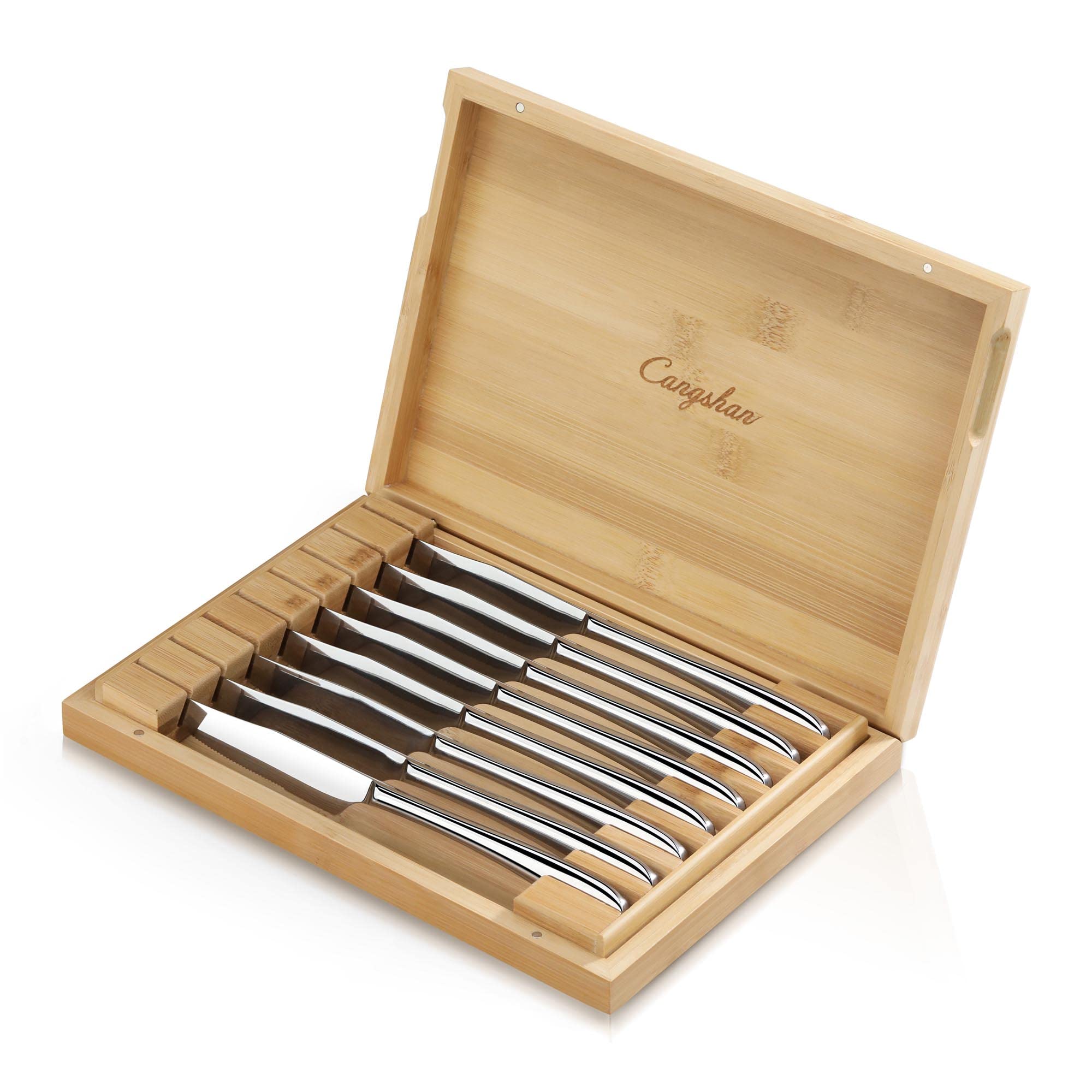 Amazon.com | Cangshan 1027044 Rain II Series 8-Piece 420 Stainless
