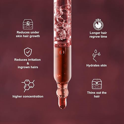 Miniatura 4 de Egyptian Cyperus Rotundus - Suero de depilación totalmente natural  Aceite concentrado de Saad rojo puro  Inhibidor del crecimiento del cabello