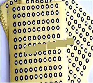 GUSAJ Reflection Markers 10,000 points 3D scanner marking point matte black dot marking machine marking point Guarantee Scanning Sccuracy (Color : 2mm x 4mm, Size : L)