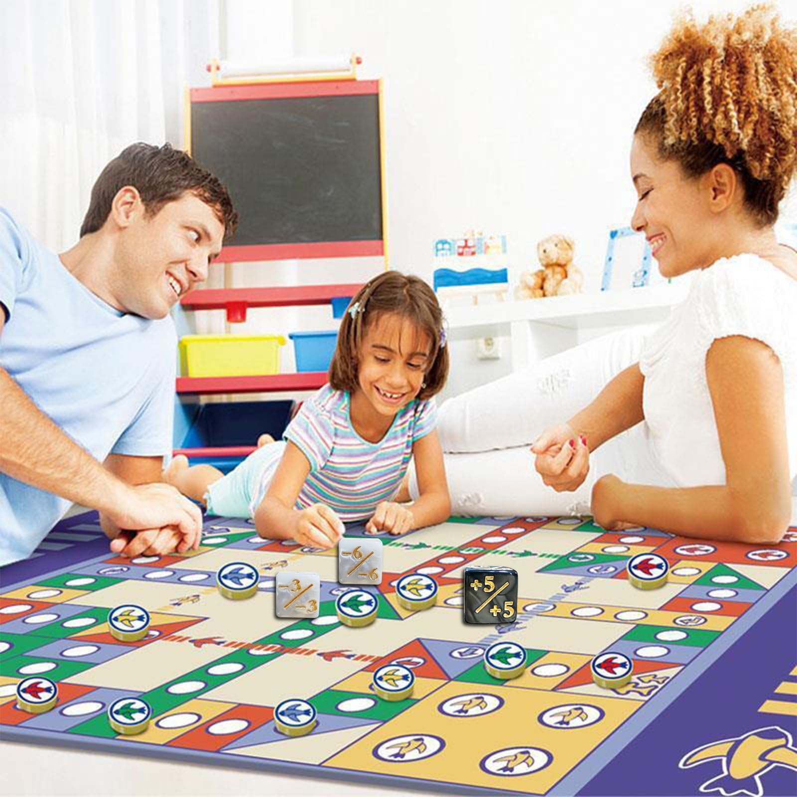 Counter Dadi 48 Pezzi Set di Dadi in Acrilico con Sacchetto di Velluto Abilità Parole Chiave Contatori per MTG TCG Accessori per Giochi di Carte per Feste Giochi