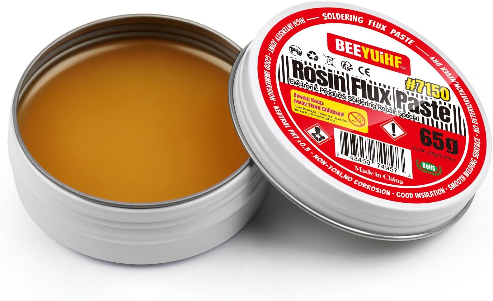 1pz Pasta Per Saldatura Adatta Per Cellulari, Schede * Stampanti Elettroniche, Saldatazione, Flusso, Strumenti Di Riparazione Professionale Crema Da Saldare - Foto 9