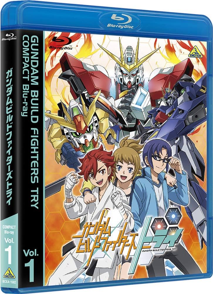 ガンダムビルドファイターズ/トライ/ダイバーズ【1期+2期+3期】DVD全24巻 ガンダムビルドファイターズトライのBD BOX＆DVDが発売決定