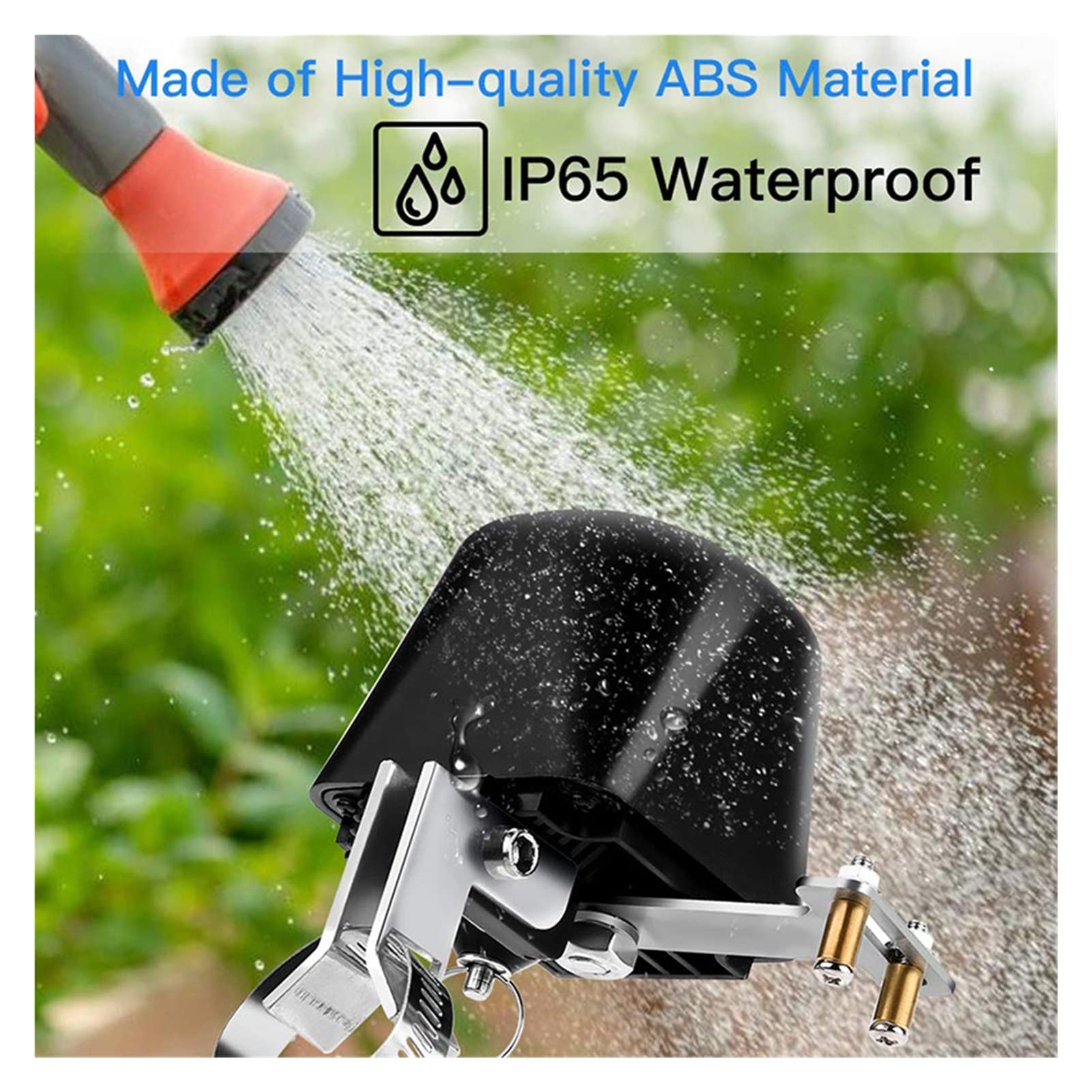 Smart Sprinkler Timer di irrigazione WiFi Regolatore della valvola dell'acqua Controllo automatico Smartlife Valvola del gas intelligente Telecomando Controllo vocale Traccia il traffico e risparmia