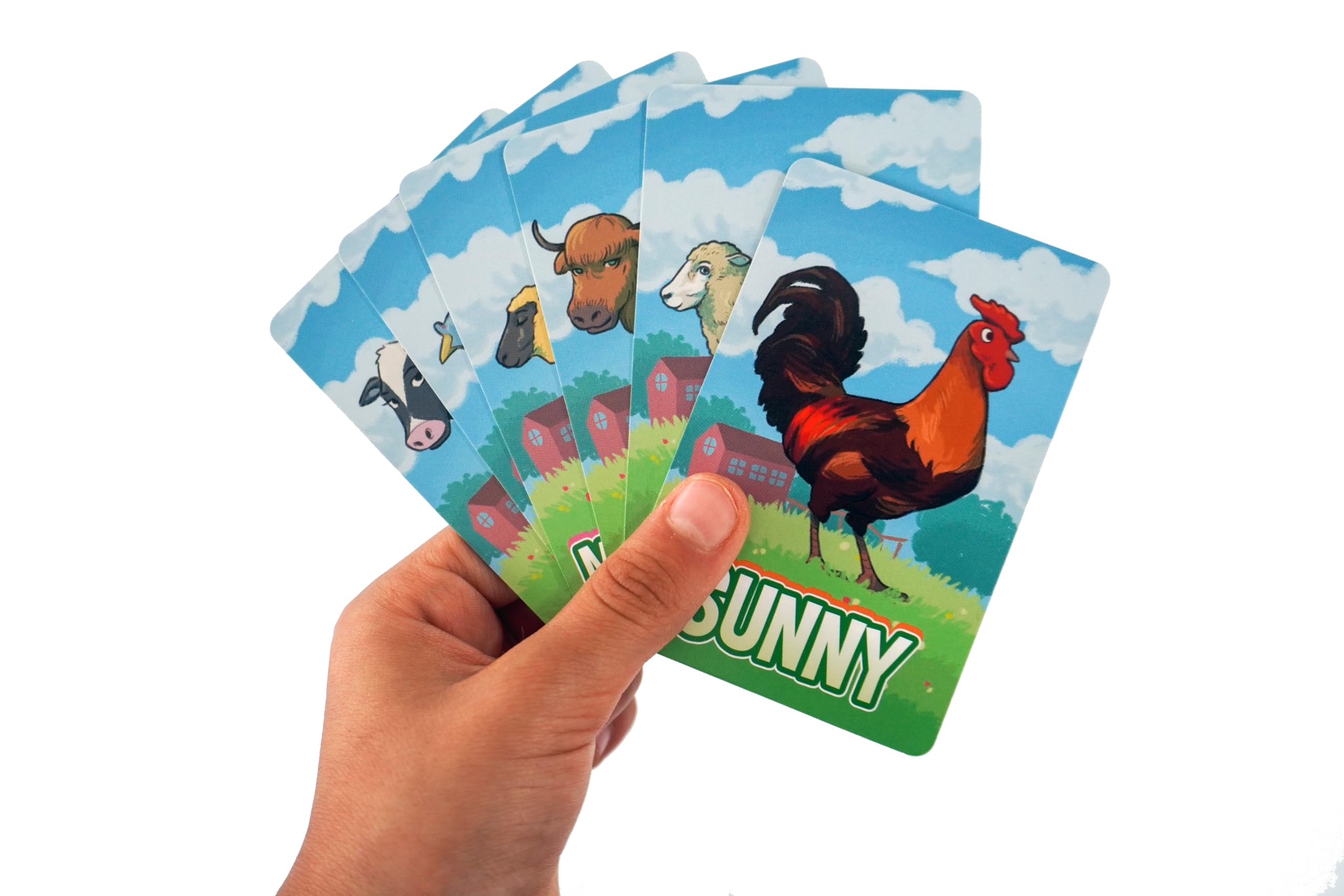 SHEEPDOG Matching Animal works Card Game for Kids Age 6 And Over. Can also be used as snap cards, Multicolor, 69mm x 98mm - Image 2