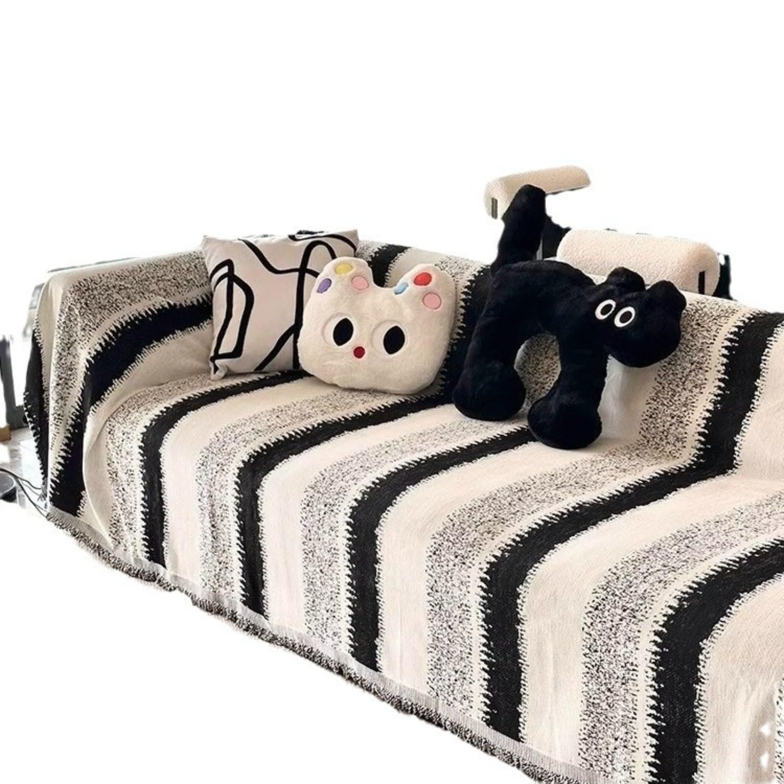 Copertura del Divano Copertura del Divano per Il Divano Slipcover con Nappa per la Maggior Parte della Forma Soft Thicken Sofa Furniture Protector per la Copertura del Divano sezionale