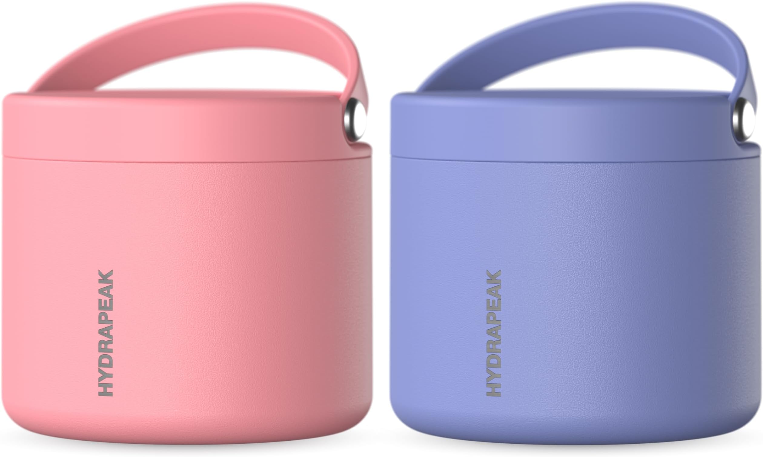 Hydrapeak 18oz Food Thermos 2 Pack Insulated Soup Thermos