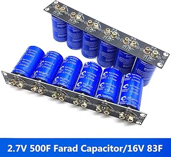 Rockford IFD ファラッドコンデンサー　キャパシターセット Amazon.co.jp: 6個/セットスーパーファラッドコンデンサ 2.7V