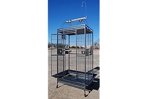 Large Double Ladders Open Play Top Bird Cage