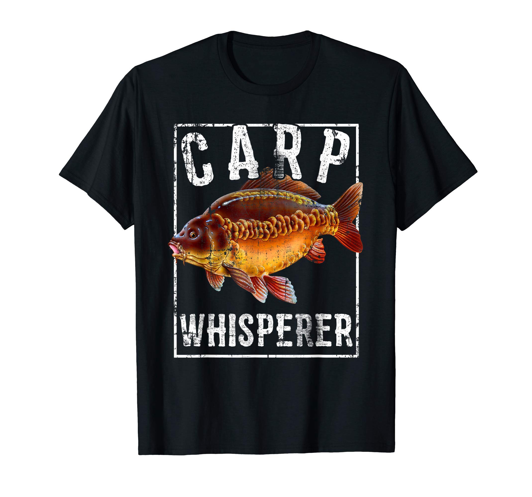 Carp Whisperer. gift for Carp fisherman T-Shirt