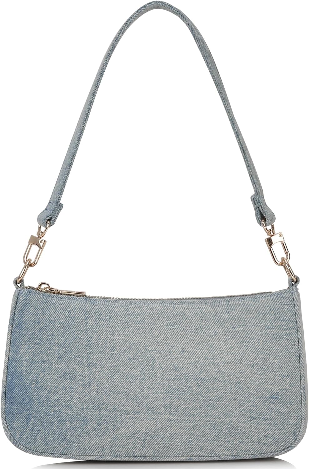 NIUEIMEE ZHOU Denim Shoulder Bag for Women Retro Classic Clutch Tote HandBags Crossbody Purses NIUEIMEE ZHOU Denim Shoulder Bag for Women Retro Classic Clutch Tote HandBags Crossbody Purses