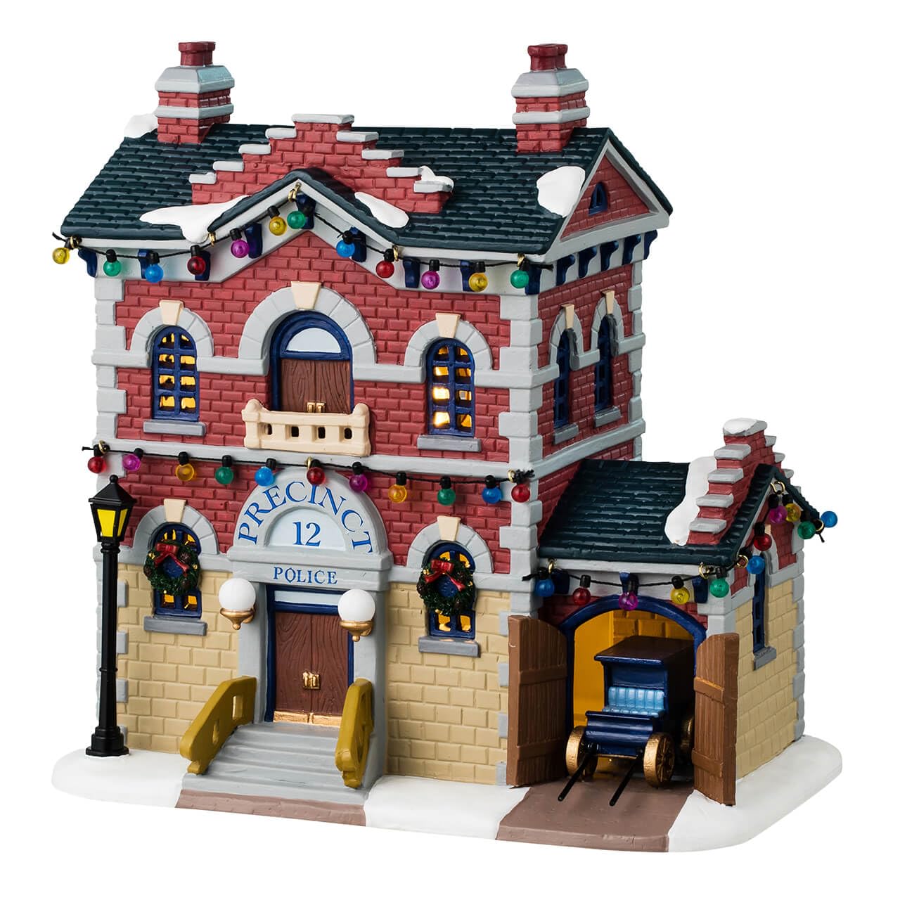 Amazon.com: Lemax Precinct 12 Police #45249 : Home & Kitchen