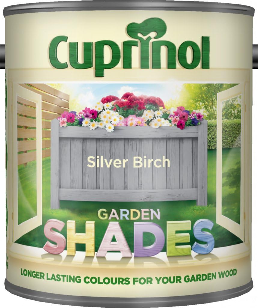 New 2015 Cuprinol Garden Shades Silver Birch 1L Amazon.co.uk DIY & Tools