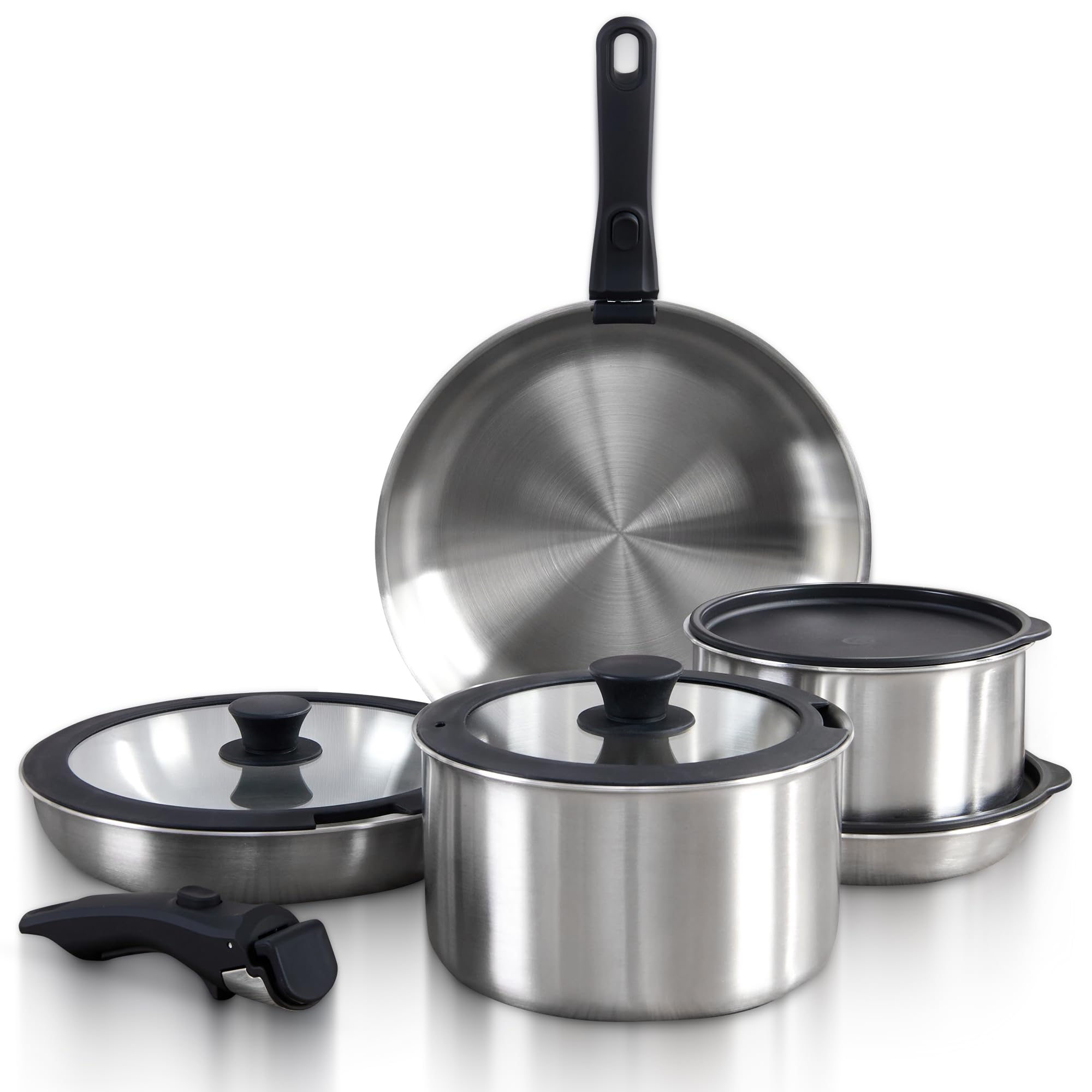 GOURMETIFIC&reg; Stainless Steel Cookware Set