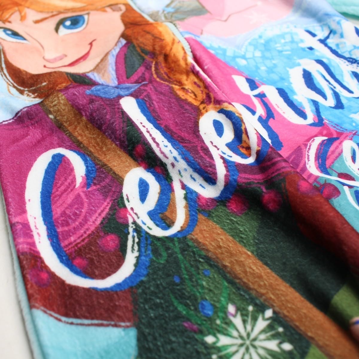 Disney Combinaison Polaire la Reine des Neiges Ensemble de Pijama Fille