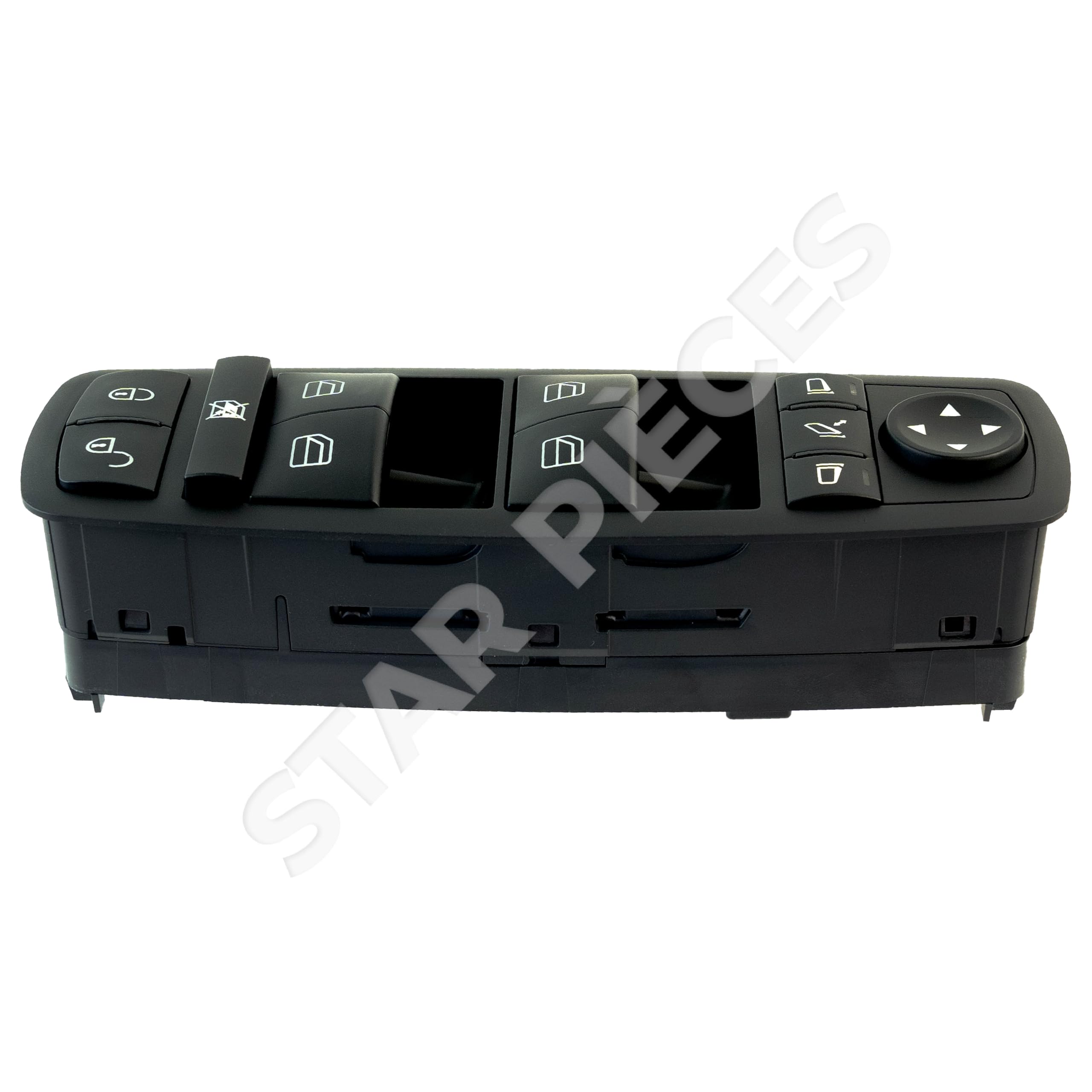 Botonera elevalunas compatible para Mercedes Clase A W169 y Clase B W245 (2004-2012) mando elevalunas delantero izquierdo (conductor) 1698206710