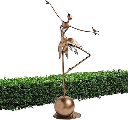 Miniatura 7 de LONGLUAN Dancing Garden Girls - Estatuas de jardín bailando para niñas al aire libre, jardín bailando para niñas al aire libre, jardín 2023