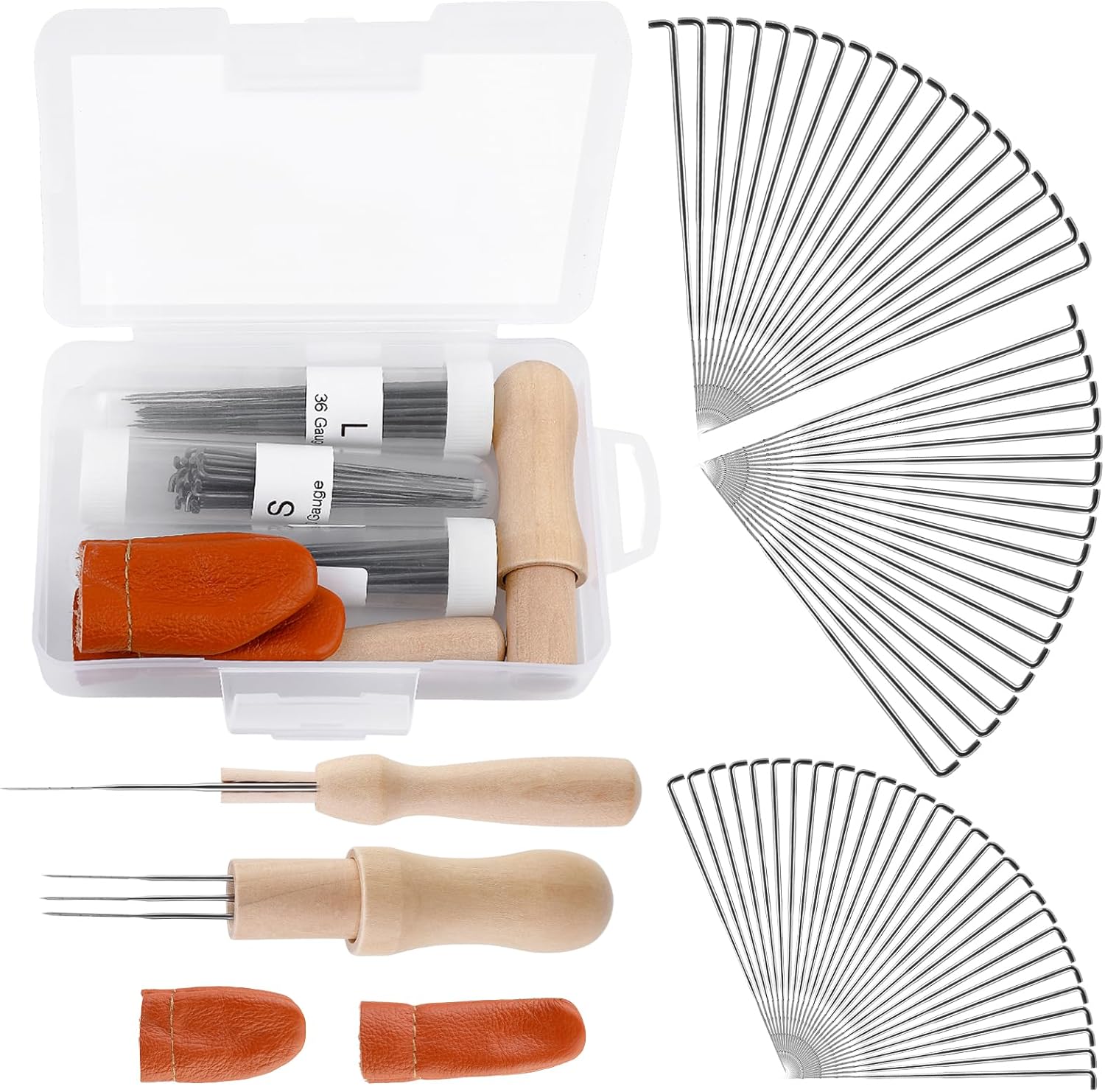 Kit De Feutrage à L'aiguille, Kit De Feutrage De Laine 24 Couleurs, Kit