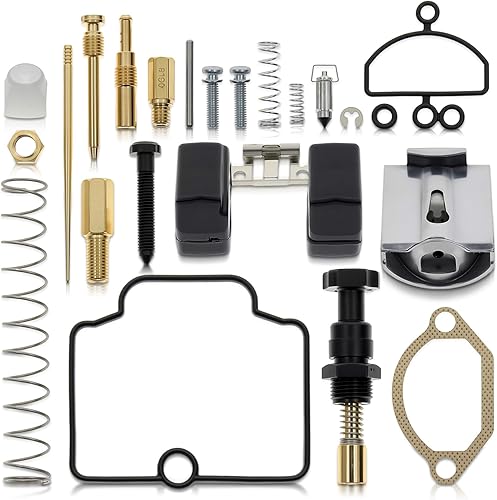 AUTOKAY Kit de reconstrucción de carburador de 1.102 in para PWK28 KEIHIN OKO Spare Jets