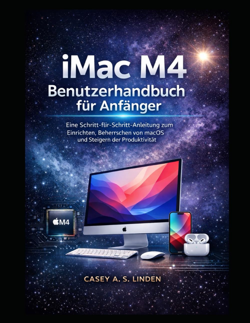 iMac M4 Benutzerhandbuch für Anfänger: Eine Schritt-für-Schritt-Anleitung zum Einrichten, Beherrschen von macOS und Steigern der Produktivität