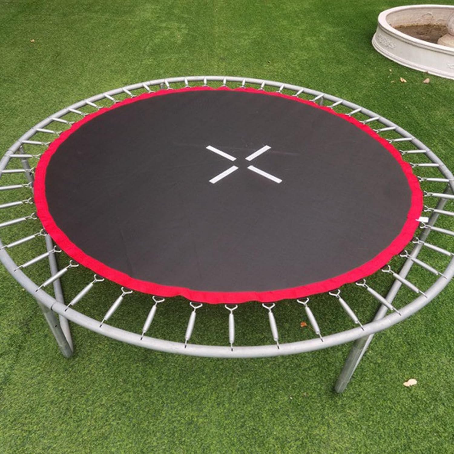 トランポリンマット交換用 トランポリンマット 6/8/10/12/13/14/15/16フィート 防水・耐摩耗性トランポリンジャンプ