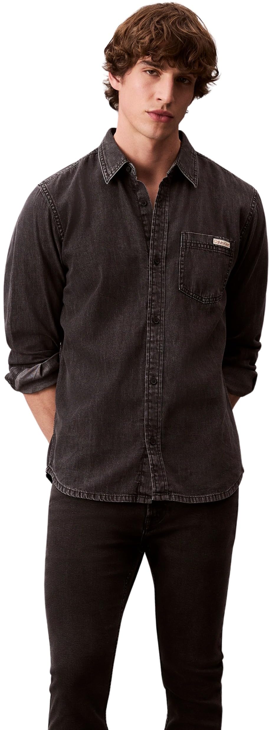 Calvin Klein Uomo Jeans Essential Black Skinny Fit