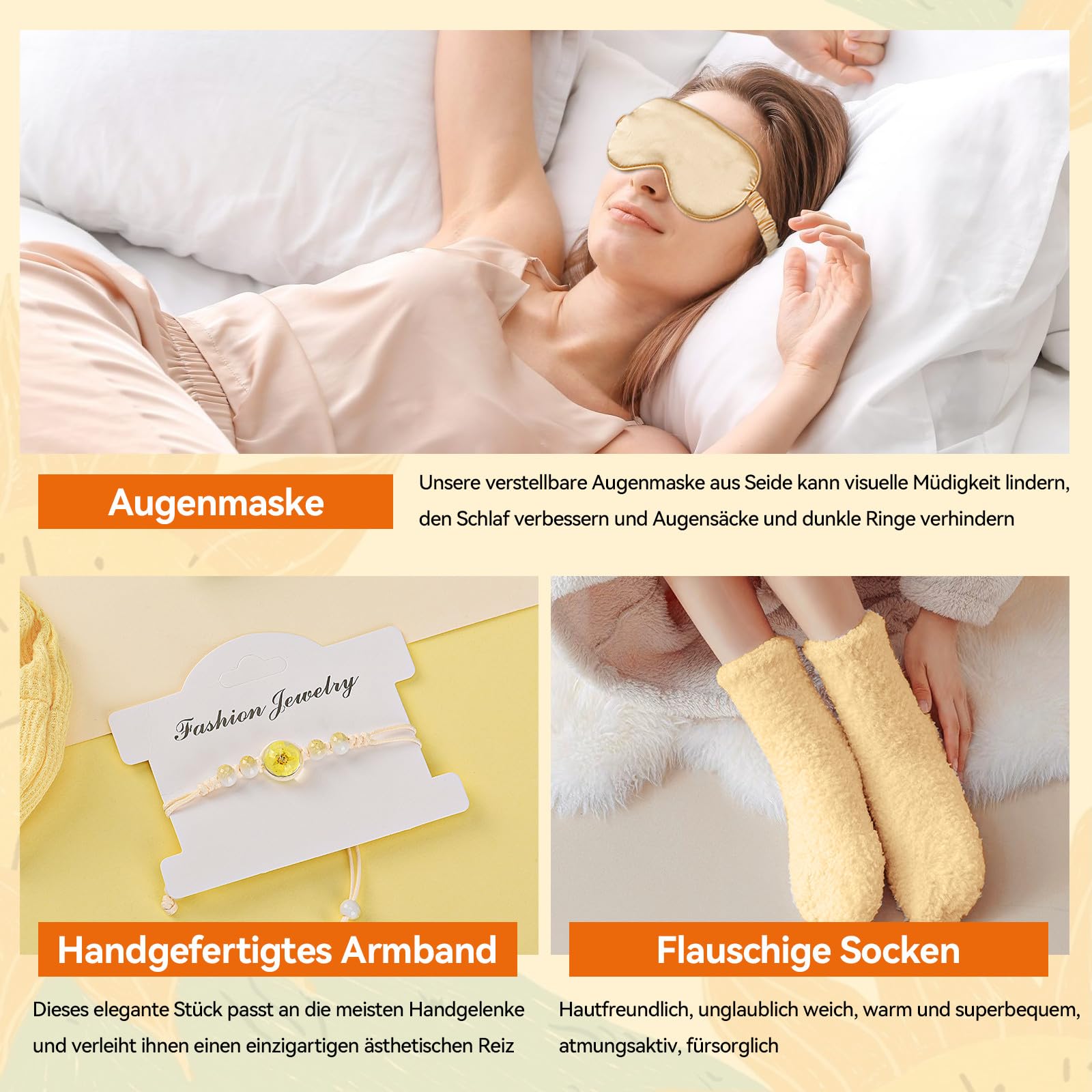 Gifts for Women,Get Well Soon Gift Baskets for Her Relaxing Bath Spa Gifts Kit,Unique Self Care Package for Mom Sister - Image 4