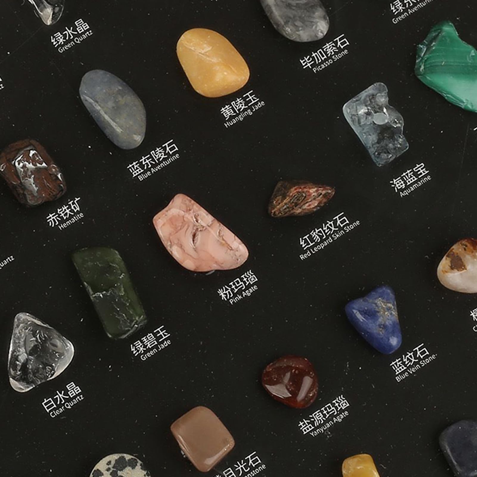 Colección de Minerales 100 Piezas Naturales para Coleccionistas | Kit De Ciencia Infantil Con Especímenes De Minerales En Bruto Para Niños Adultos Coleccionistas Oficina Sala Dormitorio