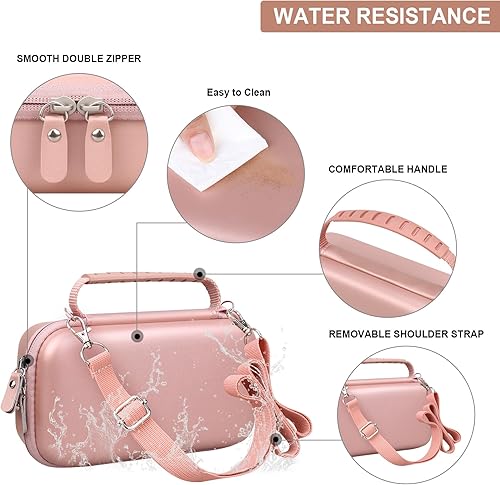 Miniatura 8 de Supmay Estuche rígido para inhalador de asma, espaciador de mano para niños y adultos, máscaras, soporte para inhalador, bolsa de viaje para asma,