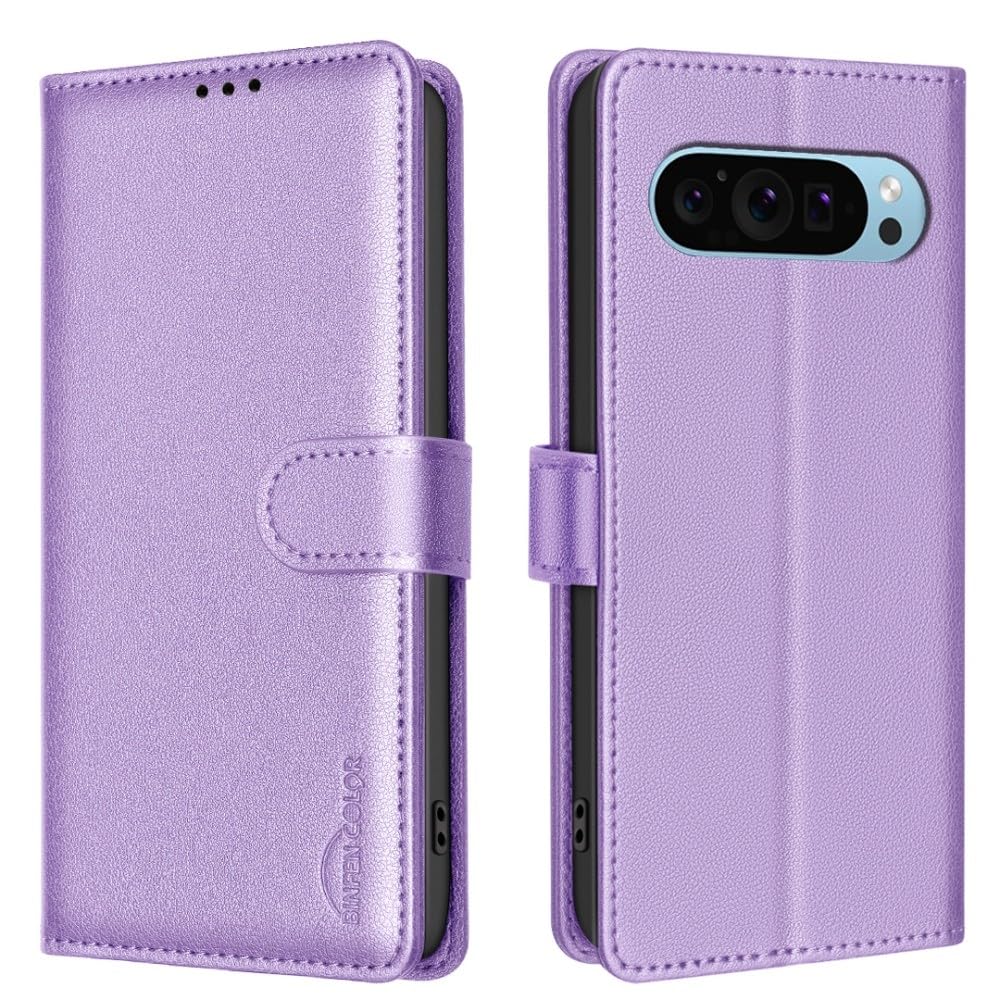 Étui portefeuille Google Pixel 10A en cuir souple avec clapet - 7