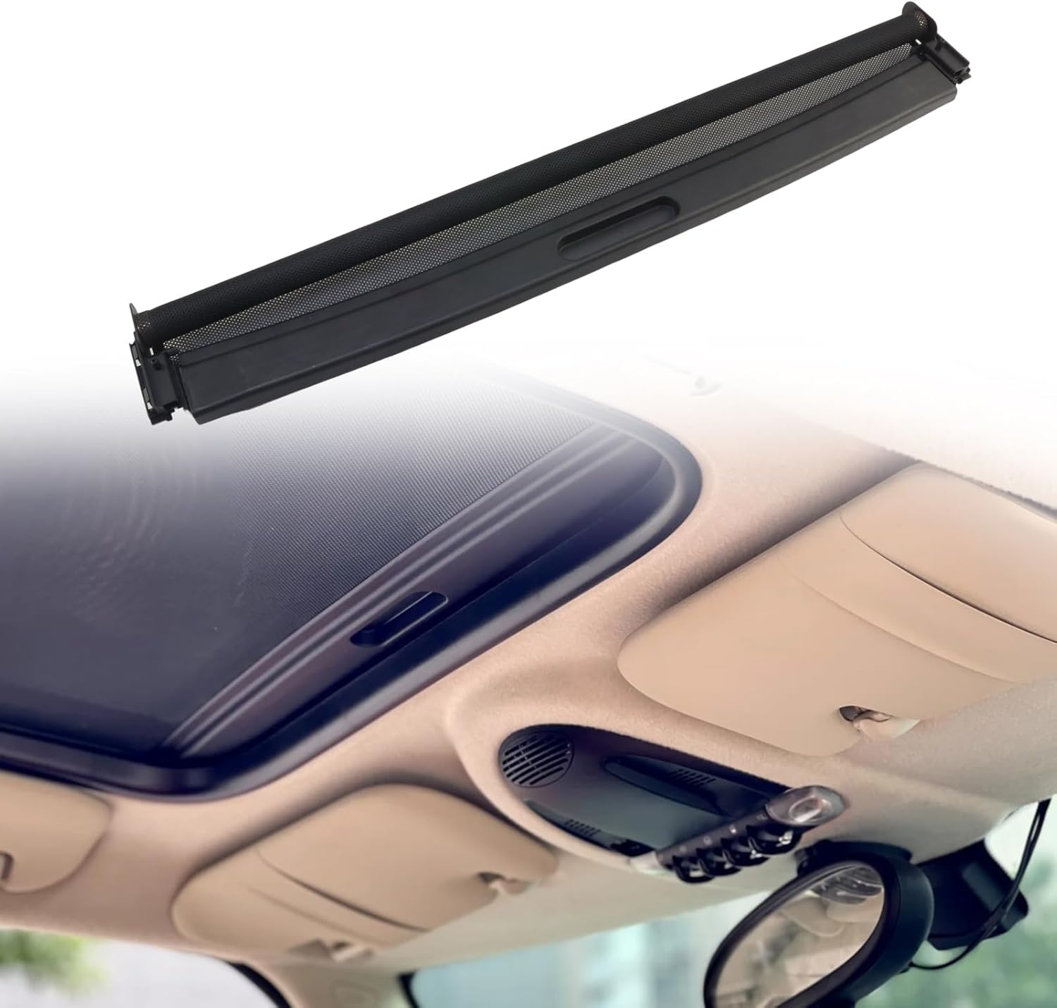 Adjustable Sunroof Behind Curtains, Suitable For BMW Mini 1.6L COOPER,1.6T COOPER S,1.6L ONE,1.6T JCW,1.6T COOPER ALL4,1.6T COOPER S ALL4,1.6T JCW ALL4, Replace Number 54102755849
