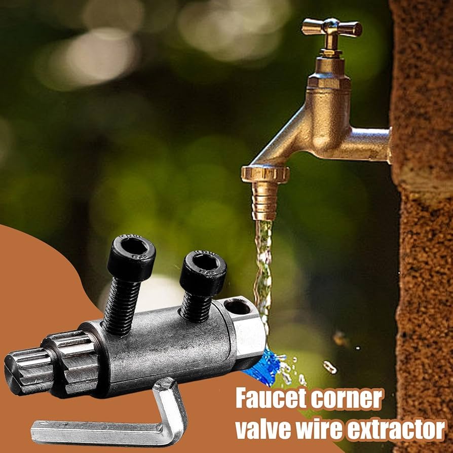 Faucet Angle Valve Extractor Tool 20MM/25MM Metal Broken Wire Tap Pipe
