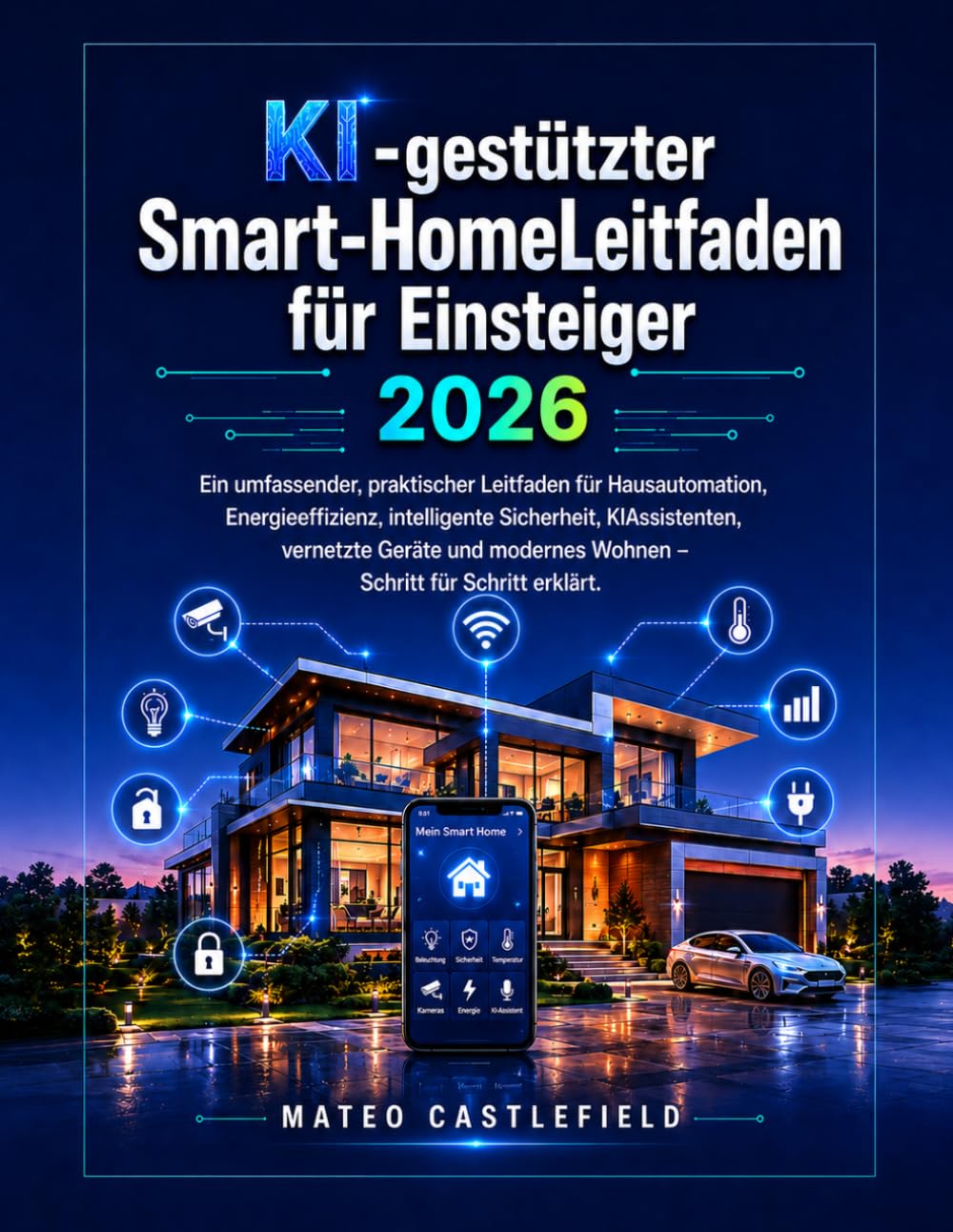 KI-gestützter Smart-HomeLeitfaden für Einsteiger 2026: Ein umfassender, praktischer Leitfaden für Hausautomation, Energieeffizienz, intelligente ... Wohnen – Schritt für Schritt erklärt.
