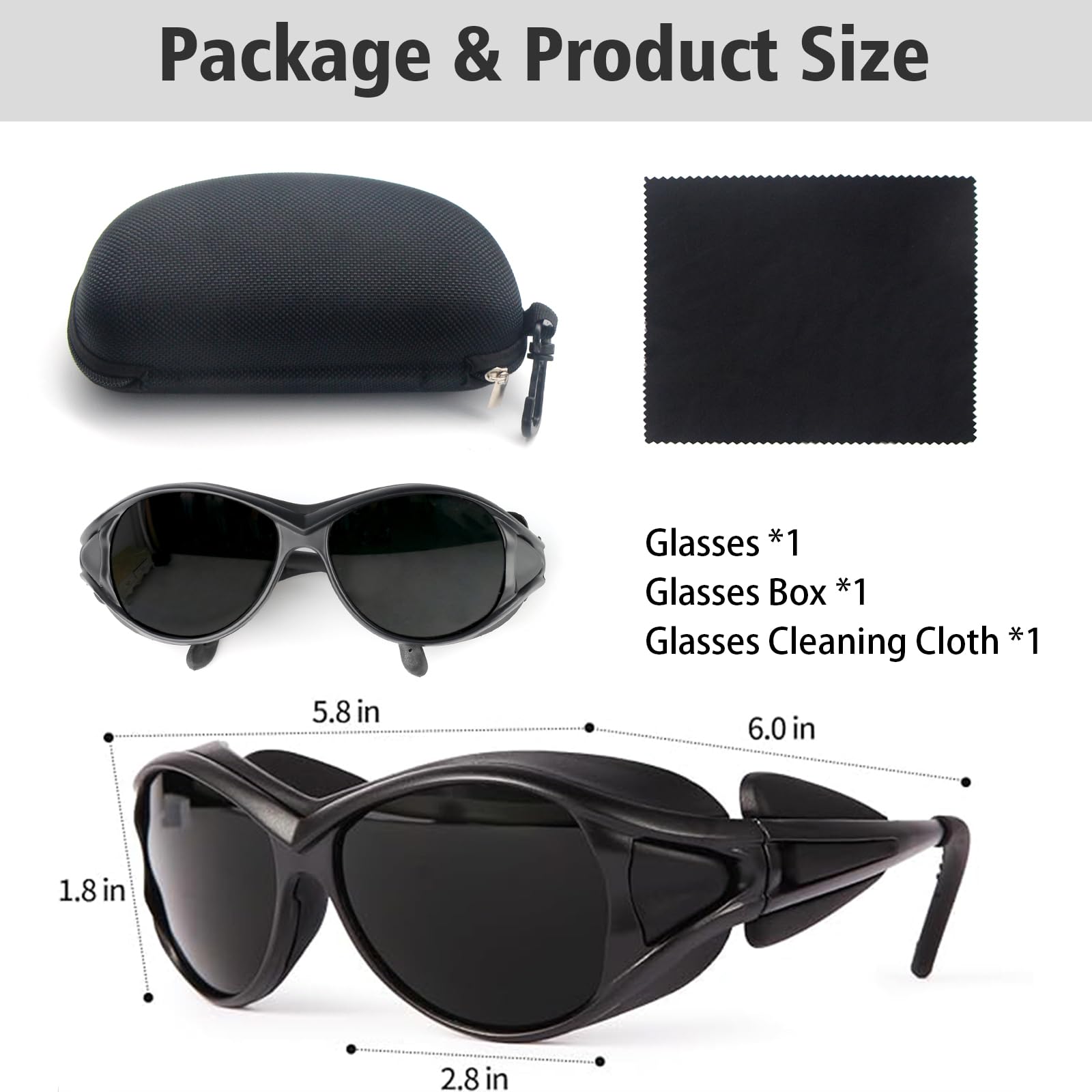 Red Light Therapy Glasses - Eye Protection -6 Red Light Therapy Glasses - Eye Protection -6