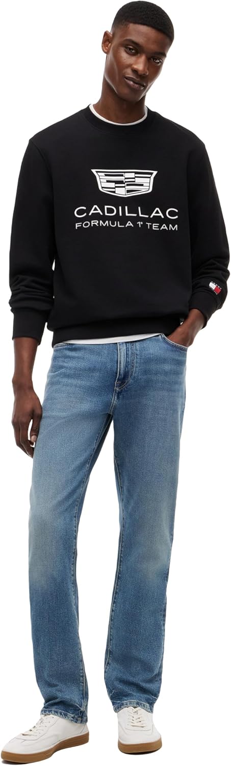 Tommy Hilfiger Formula 1 mens Tommy X Cadillac F1® Team Logo Sweatshirt