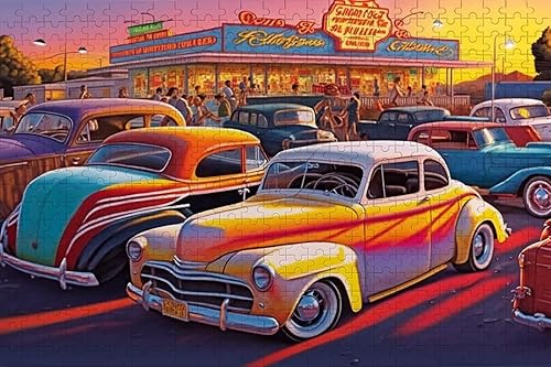 Miniatura 3 de Rompecabezas de 1000 piezas de tren de vapor del valle, paisaje de la corriente del bosque, rompecabezas de madera para adultos y niños,