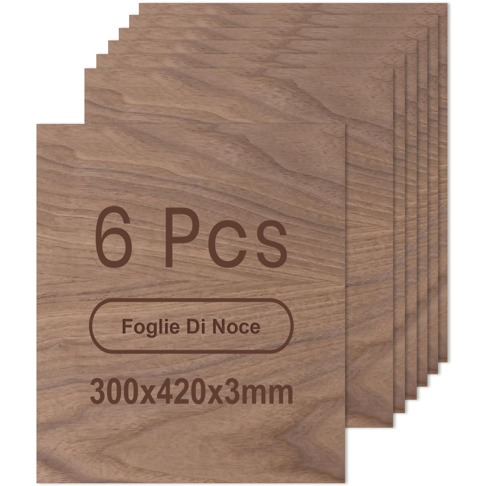 40 X A4 Compensato Di Legno Grezzo | 300 X 210 X 3 Mm (+-- 0,5 Mm