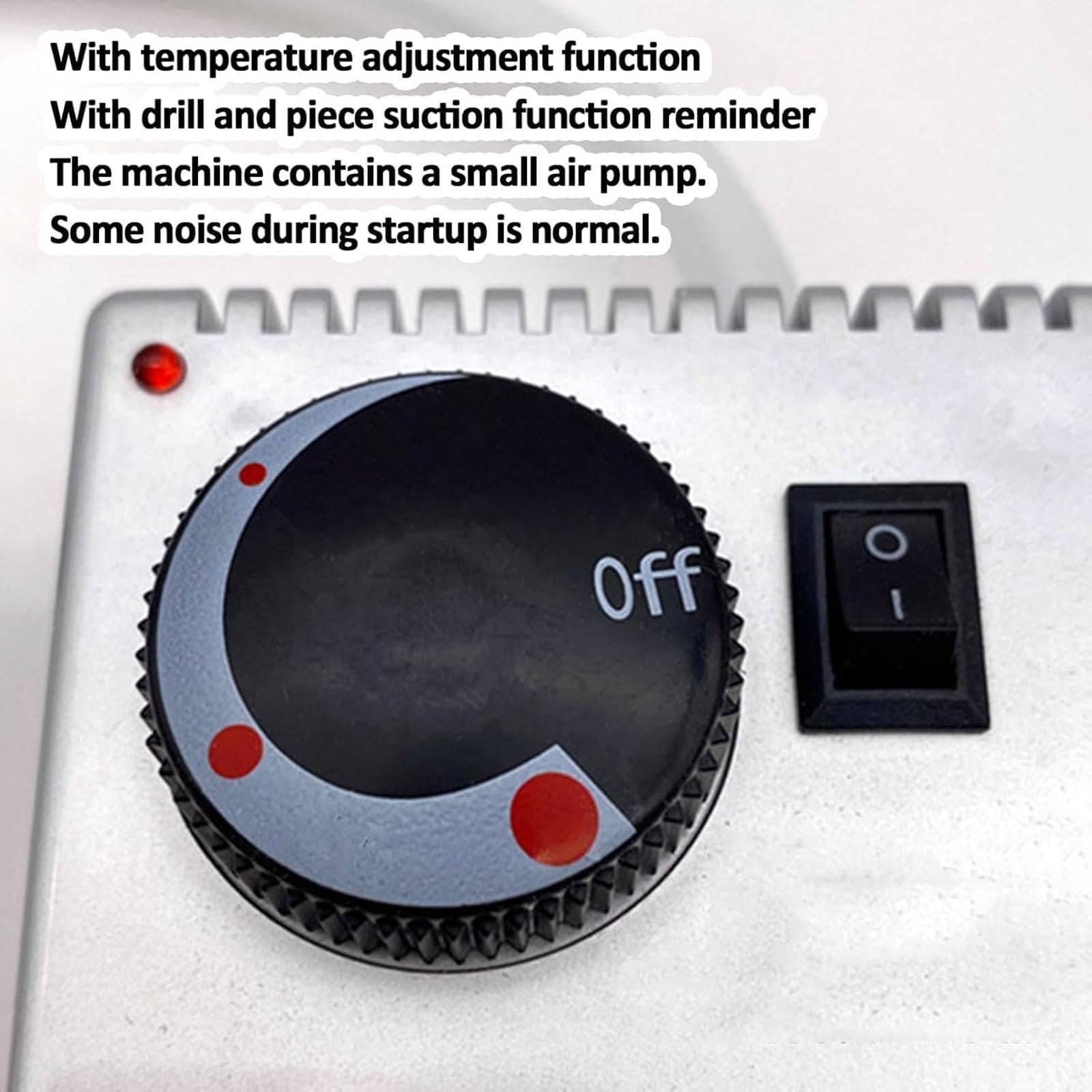 Máquina De Colocación De Diamantes De Imitación Al Vacío, Aplicador Termoadhesivo Autocebante Con 4 Puntas Intercambiables, Temperatura Ajustable, Rango De 1 A 8 Mm, Para Ropa, Zapatos, Bolsos