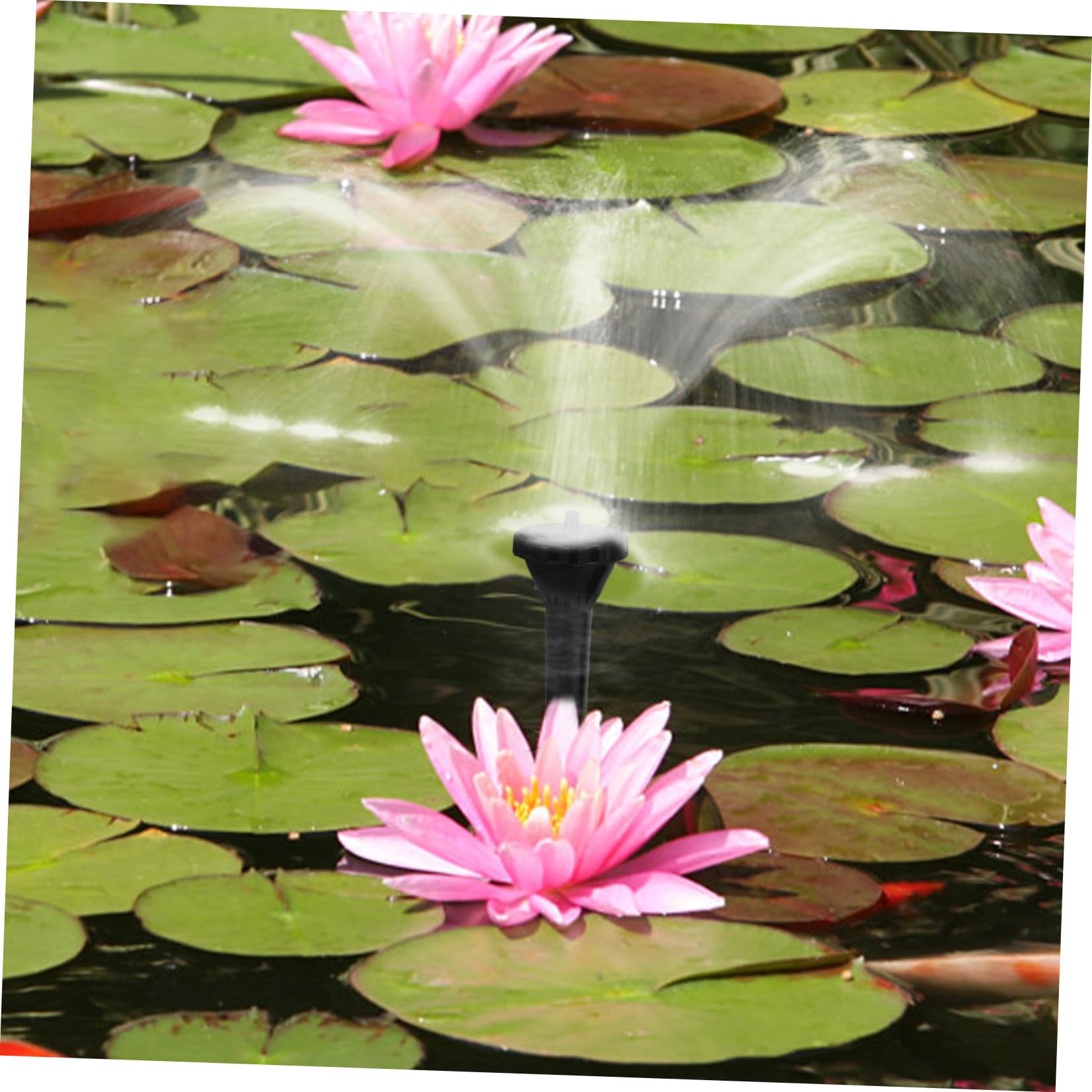Milisten Ensemble De 9 TêTes De PulvéRisation De Fontaine À Eau pour ÉTang Buses De Pompe Submersible pour Bassin Jardin Piscine Accessoires De Jet RéGlables
