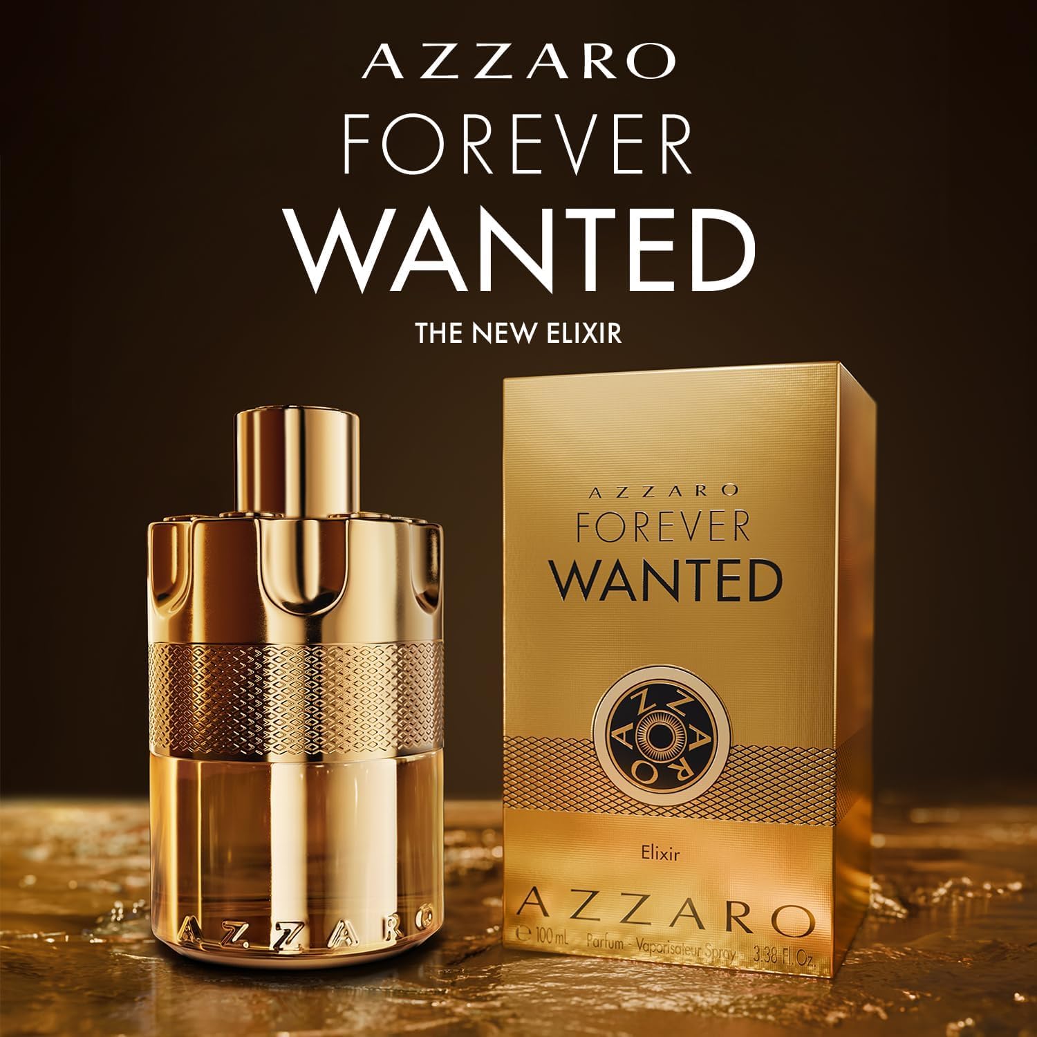 Azzaro Forever Wanted Elixir, Perfume Intenso y Sensual para Hombre, Fragancia Aromática, Notas de Irresistible Frambuesa, Vibrante Cardamomo y Masculino Acuerdo de Cuero, Larga Duración, 50 ml | Frutas rojas, Cardamomo, Acuerdo cuero, Fragancia amaderada