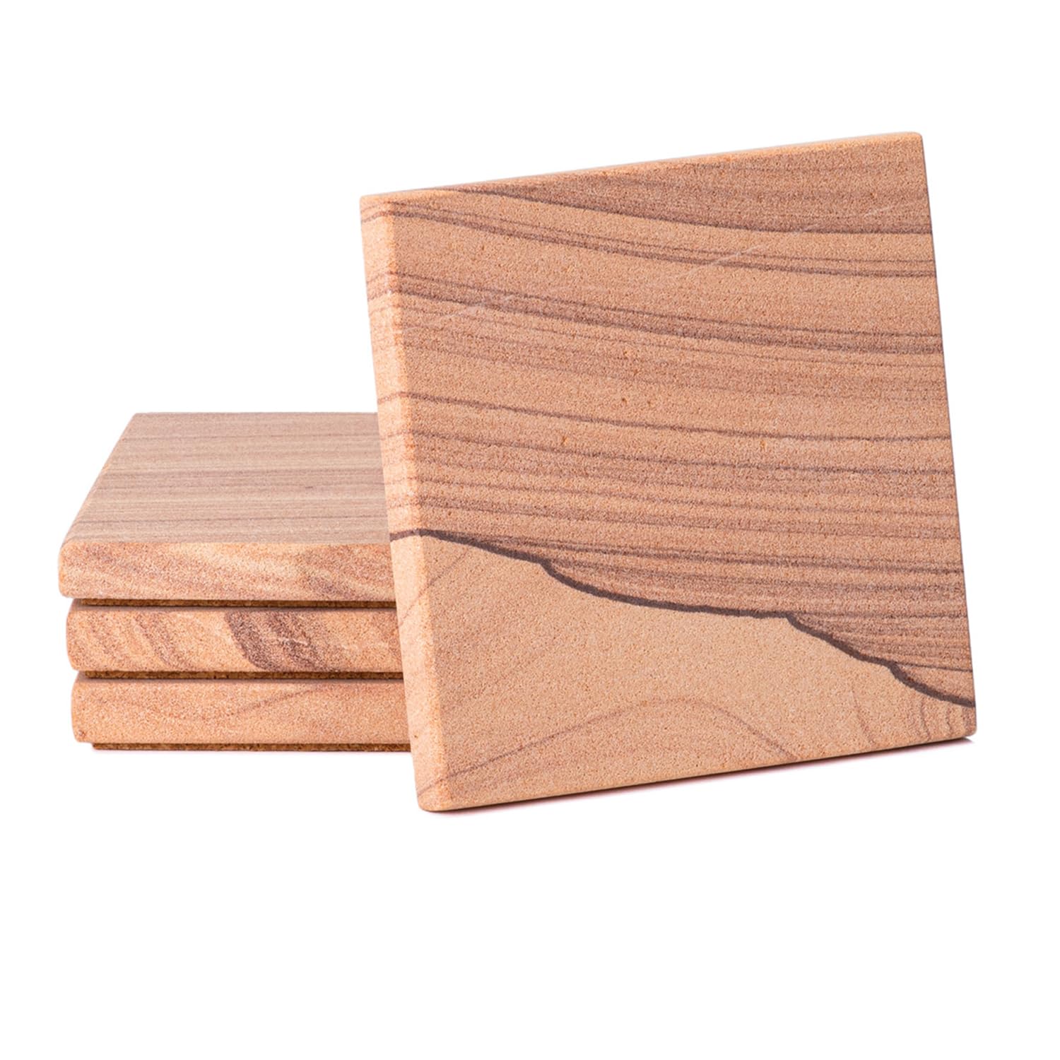 Thirstystone Sandstone Cinnabar Coasters